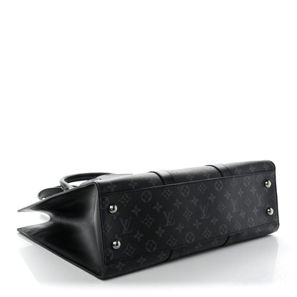 Louis Vuitton Monogram Eclipse Sac Plat 24H 4 of 9