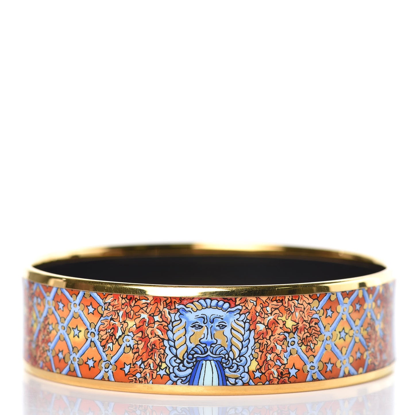 Enamel Printed Wide Bracelet 65