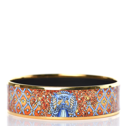 Hermes Enamel Printed Wide Bracelet 65 3 of 5