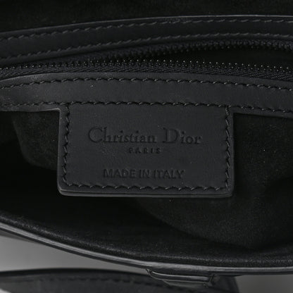 Christian Dior Ultra Matte Calfskin Saddle Bag Black 6 of 9