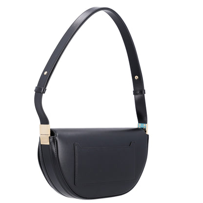 Burberry Calfskin Small Olympia Shoulder Bag Black 3 of 9