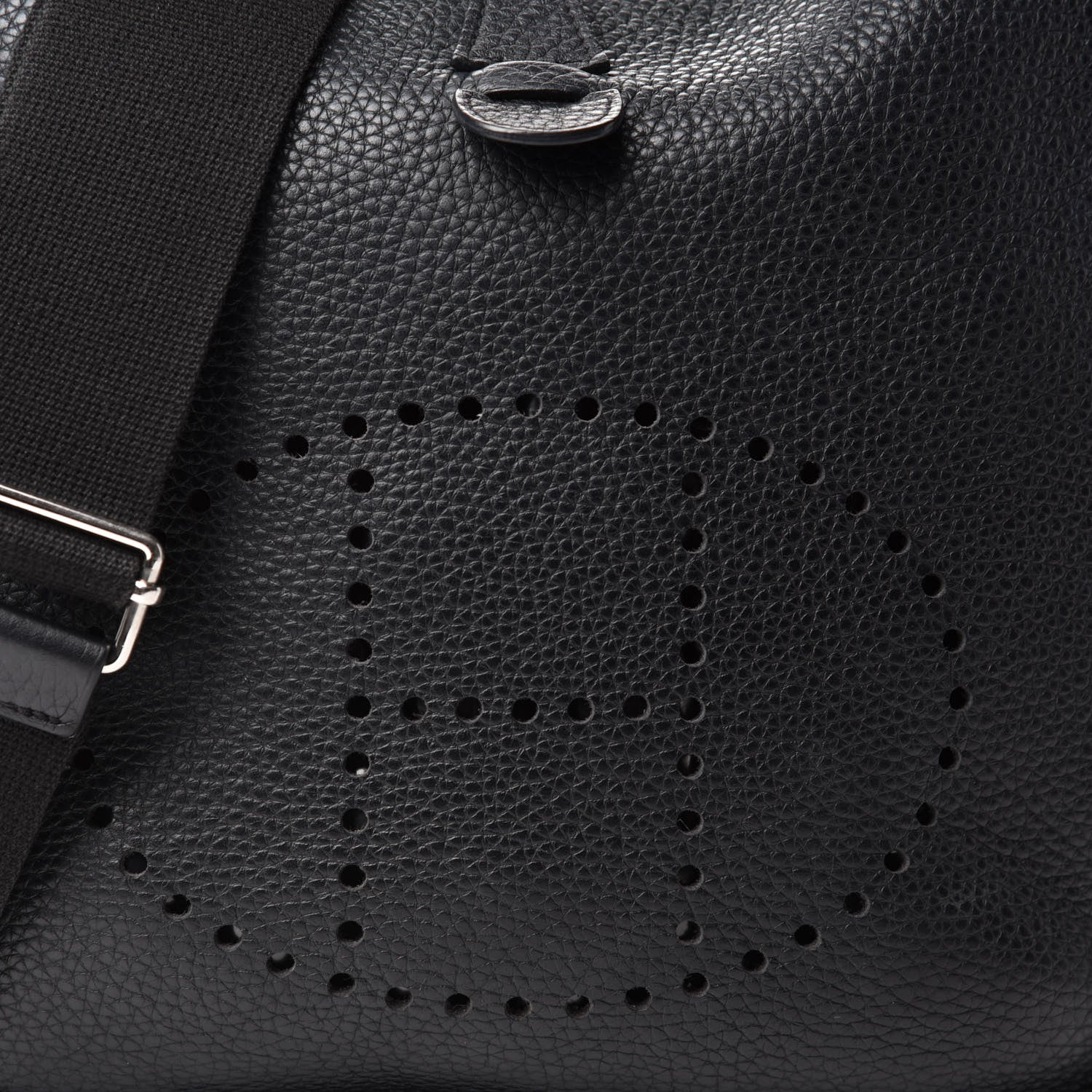 Hermes Taurillon Clemence Evelyne III PM Black 10 of 10