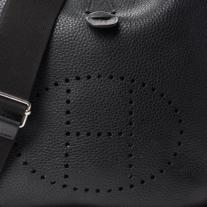 Hermes Taurillon Clemence Evelyne III PM Black 10 of 10