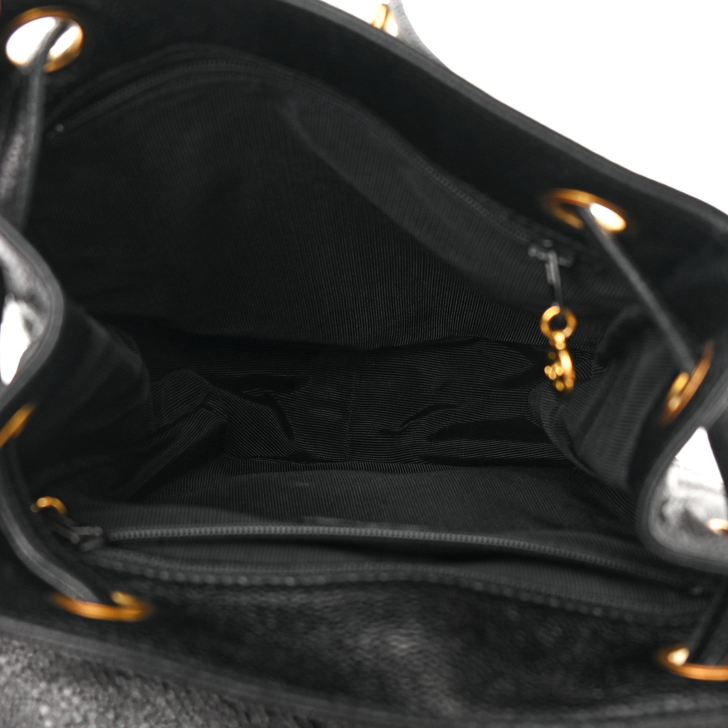Chanel Caviar CC Backpack Black 5 of 15