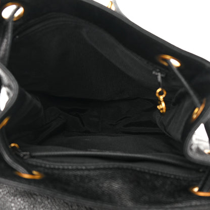 Chanel Caviar CC Backpack Black 5 of 15