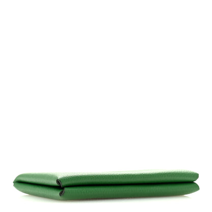 Hermes Evercolor Calvi Card Case Vert Vertigo 4 of 10