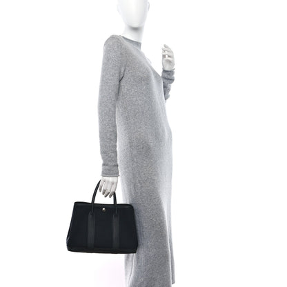 Hermes Toile Militaire Negonda Garden Party 30 TPM Black 2 of 9