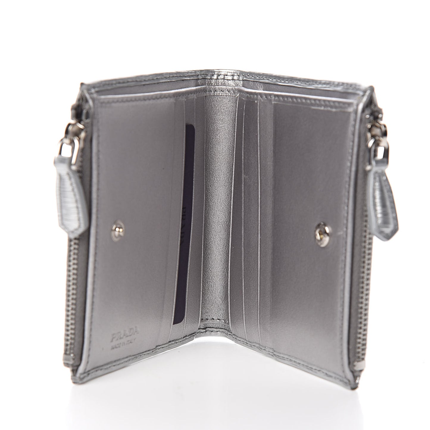 Vitello Move Zip Coin Case Wallet Cromo