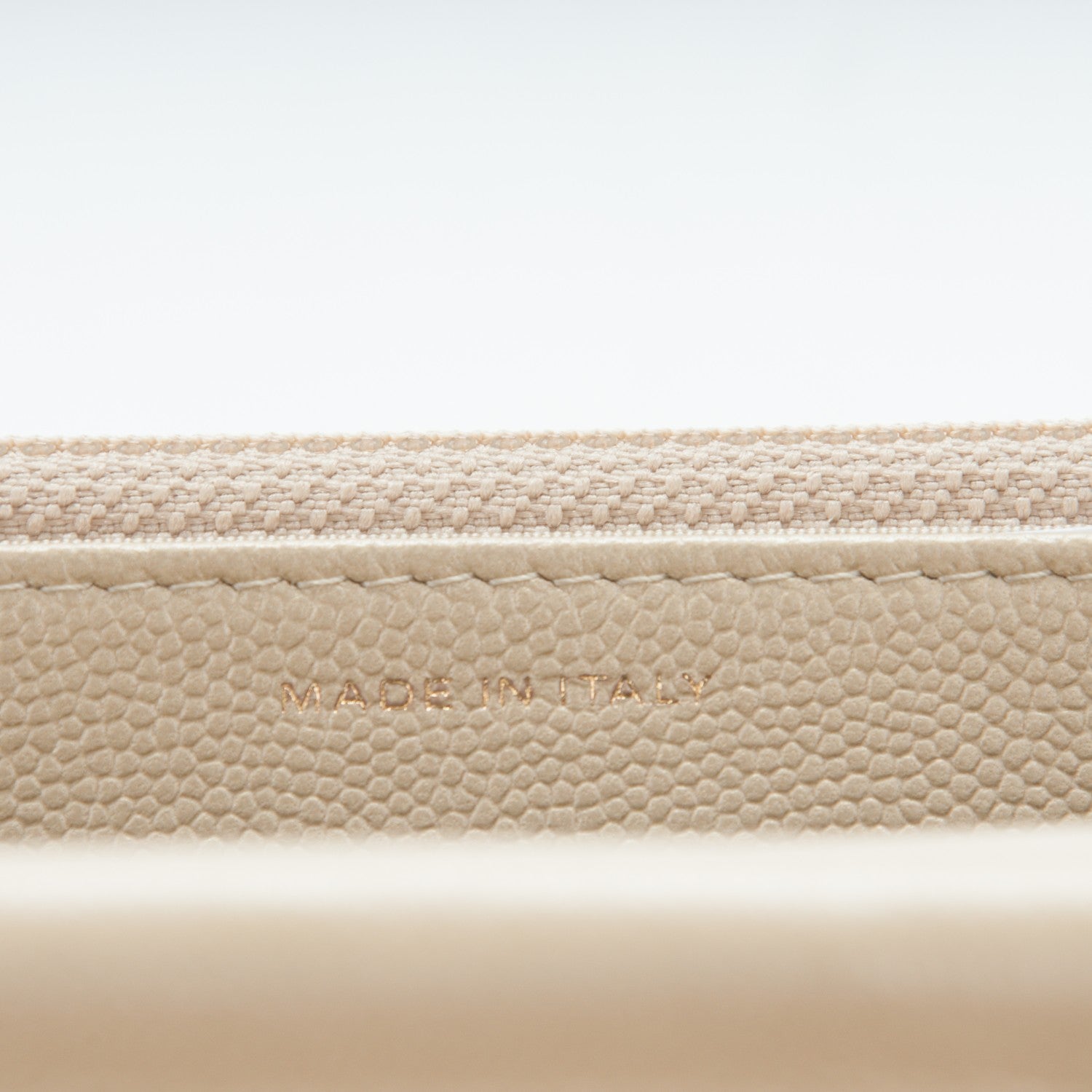 Chanel Caviar Quilted Boy Wallet On Chain WOC Light Gold 6 of 9
