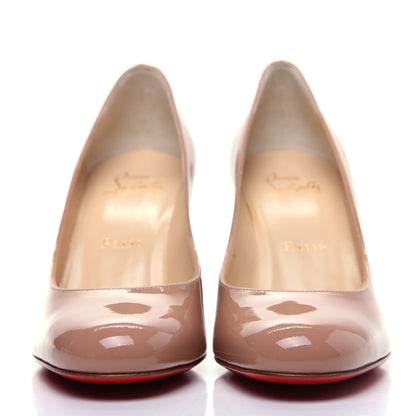 Christian Louboutin Patent Baobab 85 Pumps 36.5 Nude 2 of 11