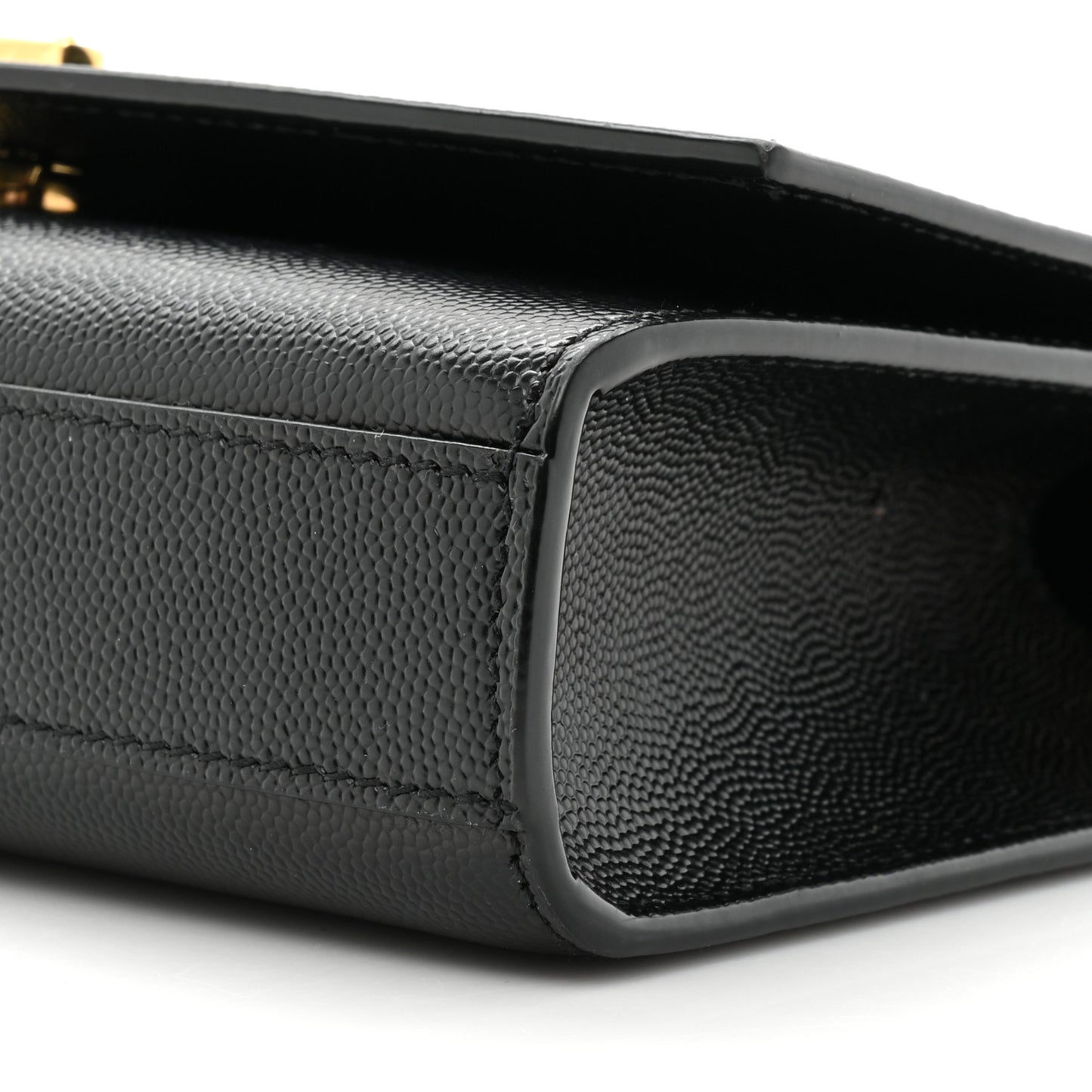Grain De Poudre Small Classic Monogram Kate Satchel Black