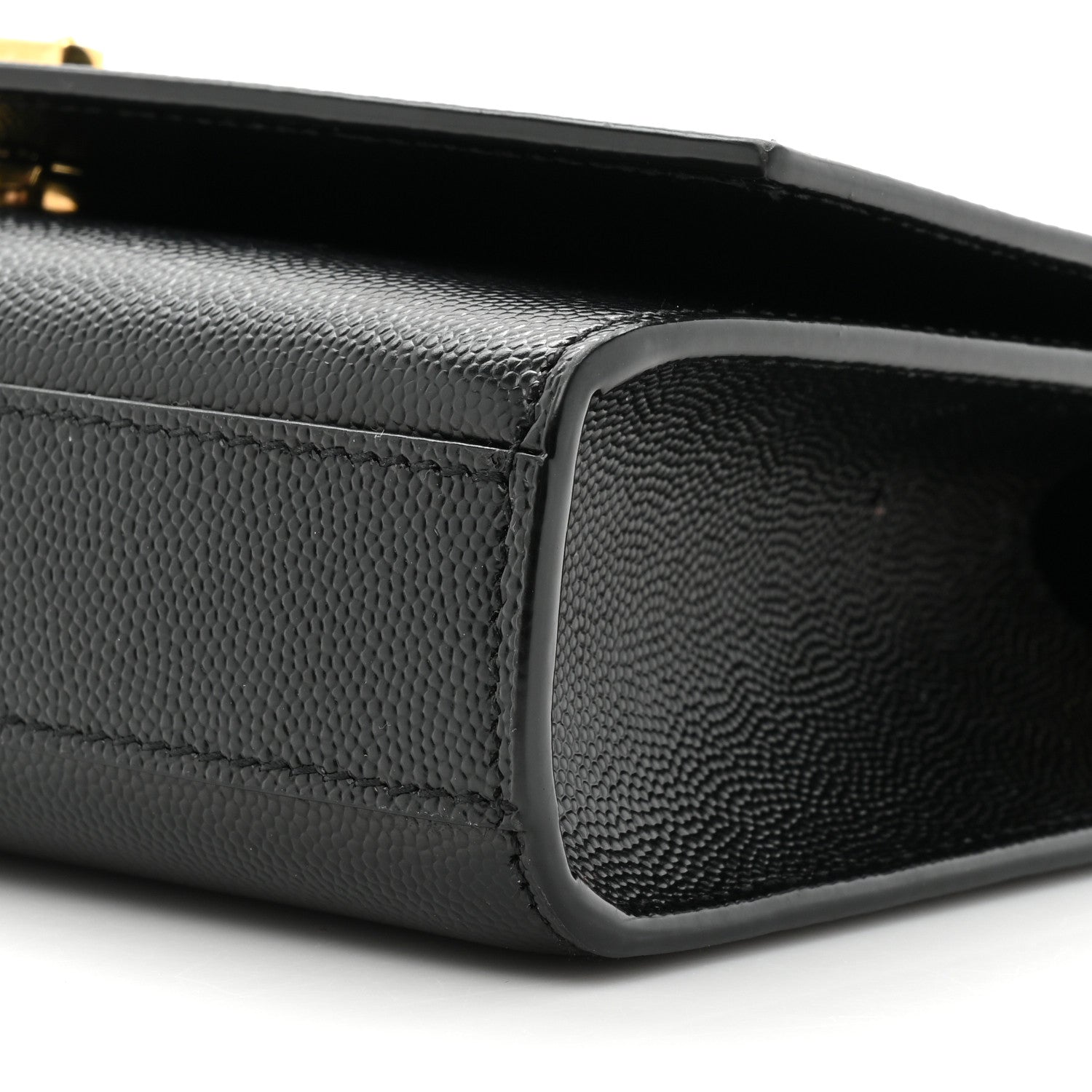 Saint Laurent Grain De Poudre Small Classic Monogram Kate Satchel Black 7 of 14