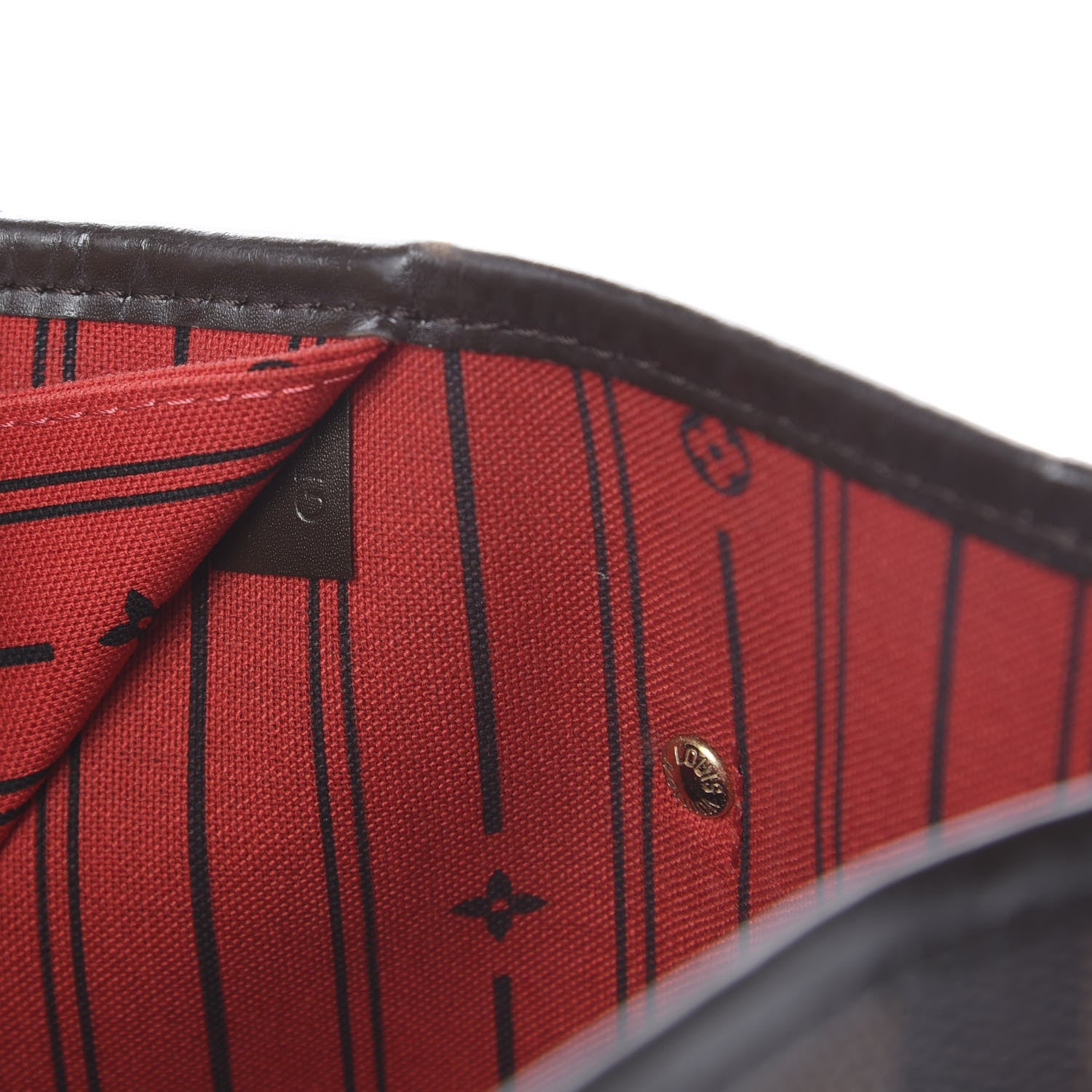 Louis Vuitton Damier Ebene Neverfull MM 8 of 9