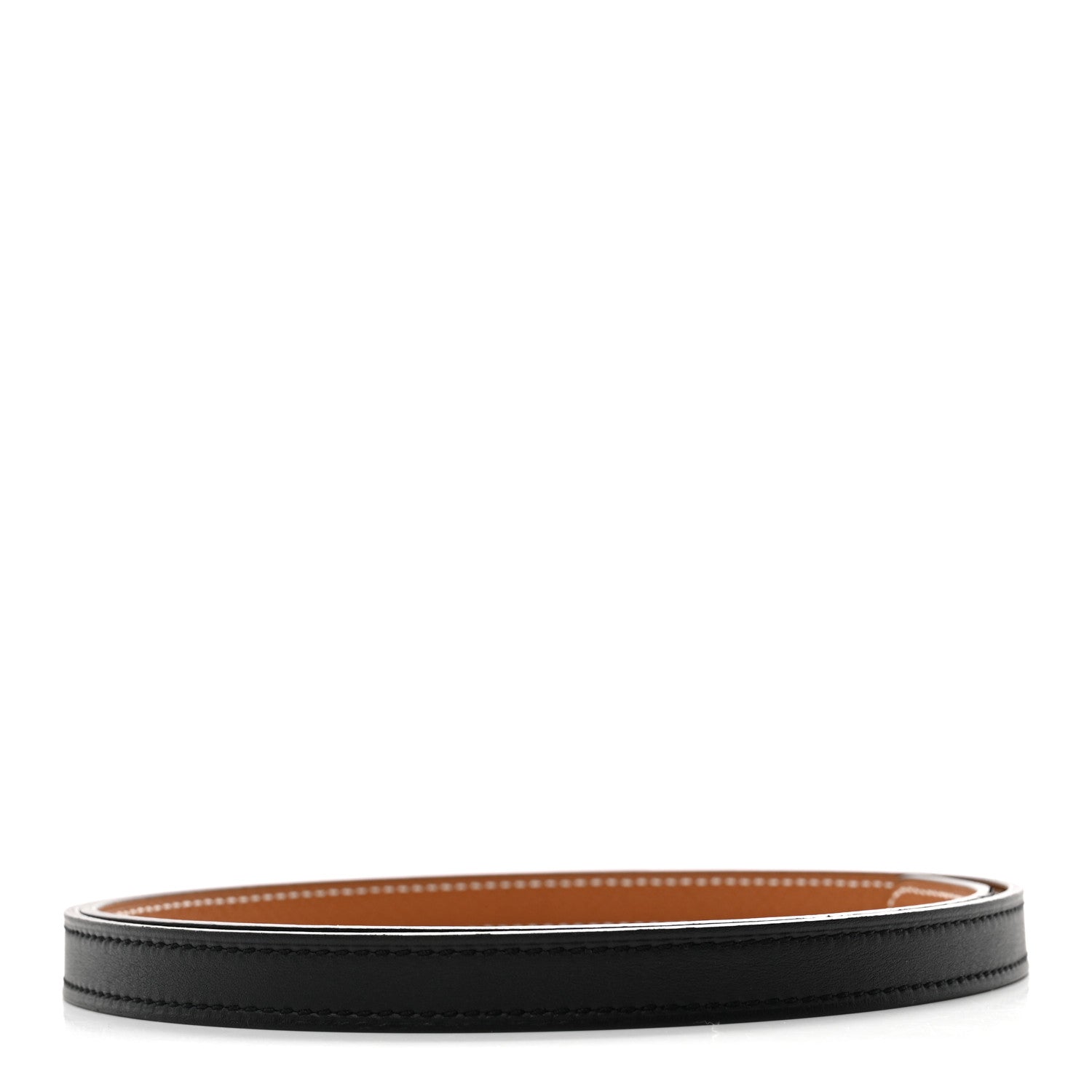 Hermes Epsom Swift 13mm Belt Strap 75 Gold Black 2 of 6