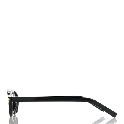 Saint Laurent Acetate Oval Jeanne Sunglasses SL751 Black 3 of 7
