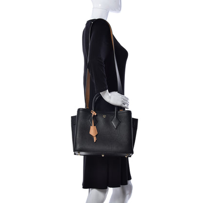 MCM Grained Calfskin Park Avenue Medium Neo Milla Tote Black 2 of 9