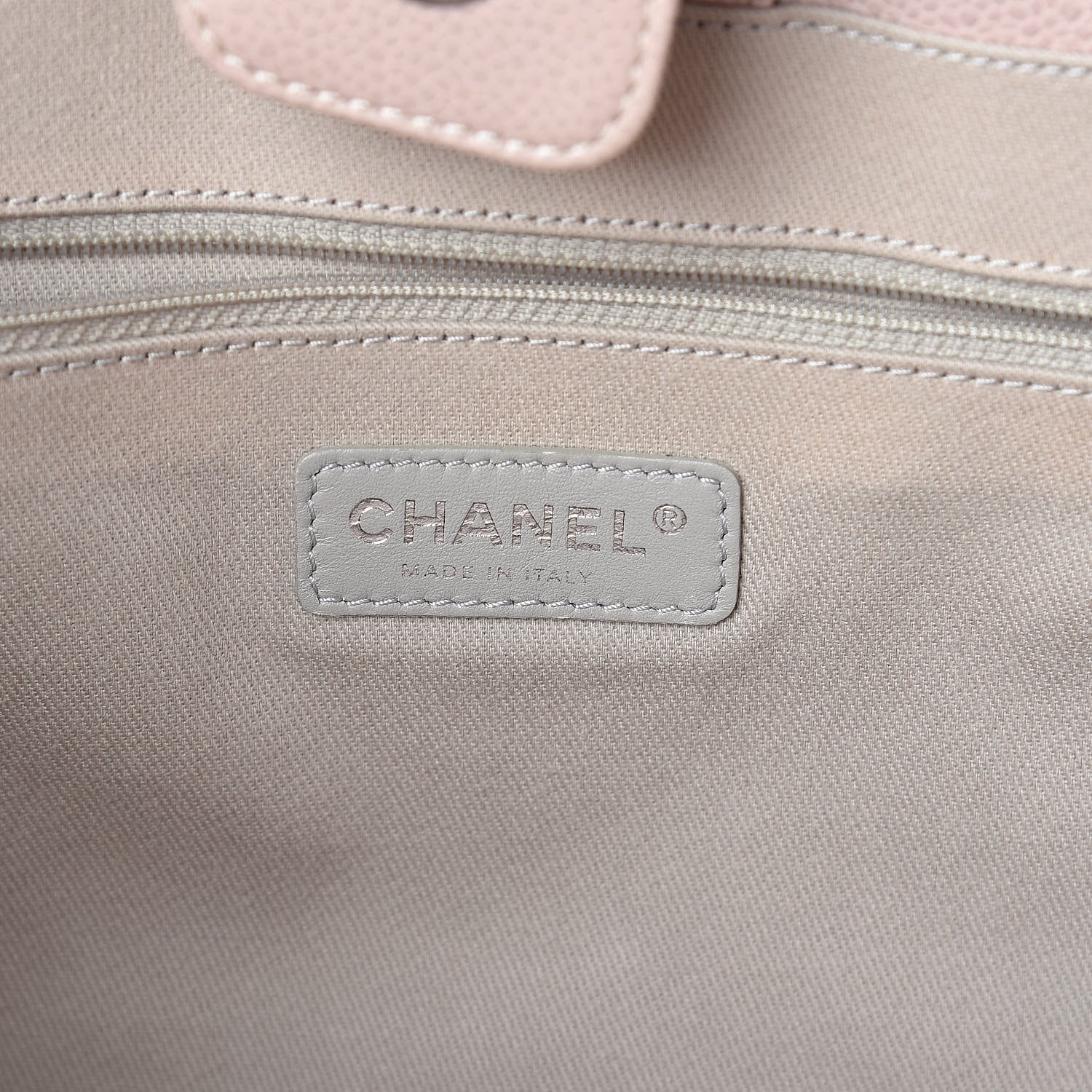 Chanel Glazed Calfskin Small Deauville Tote Light Pink 6 of 10