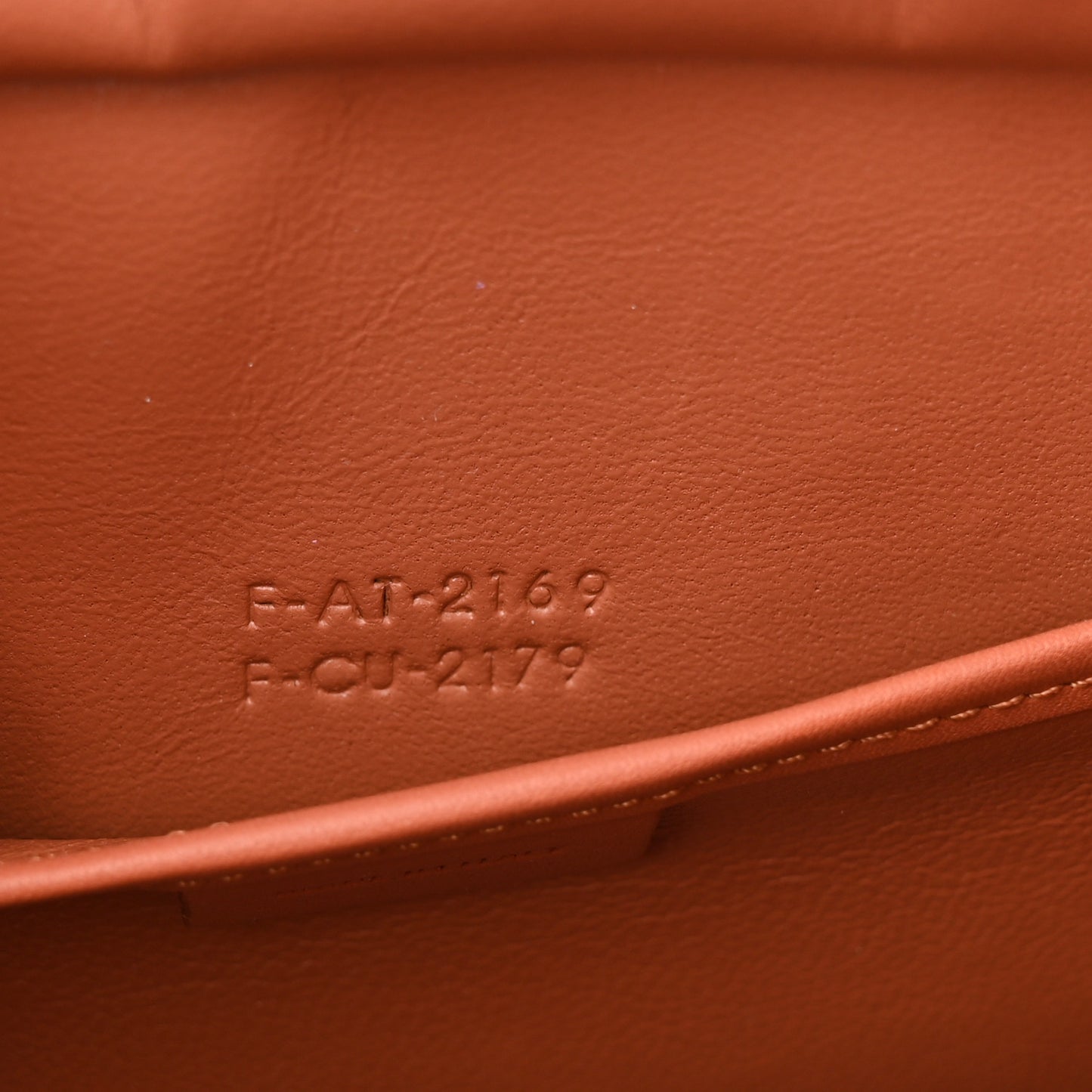 Smooth Calfskin Nano Luggage Terracotta