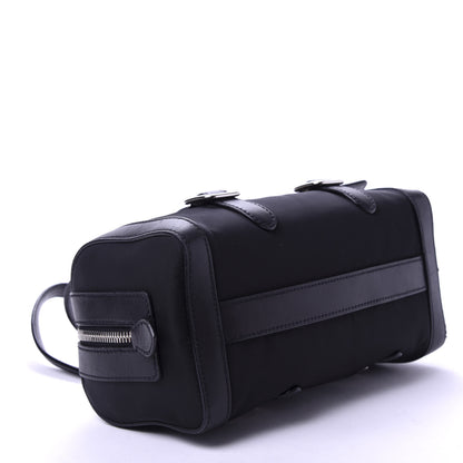 Prada Tessuto Nylon Soft Calf Satchel Black 3 of 8