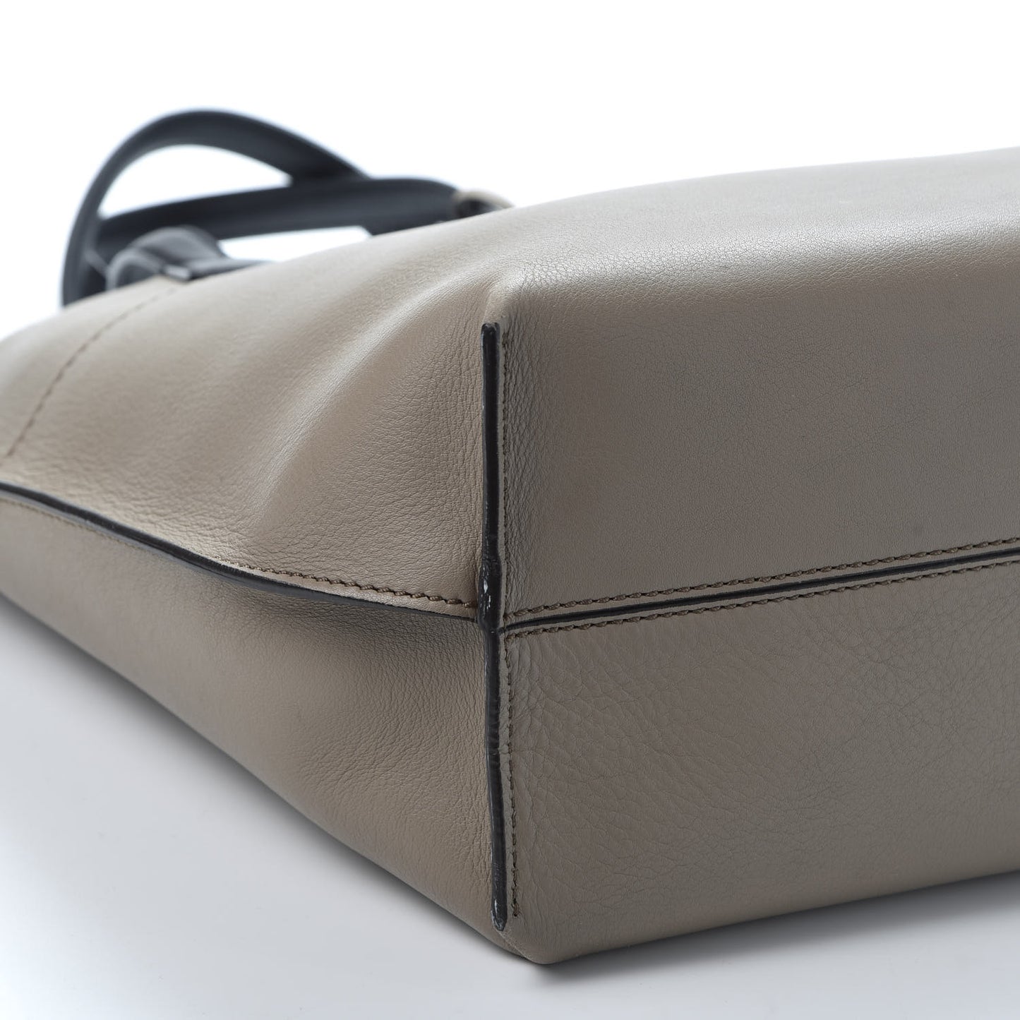 Vitello All In Shopper Tote Tortora Black