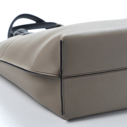 Fendi Vitello All In Shopper Tote Tortora Black 5 of 9