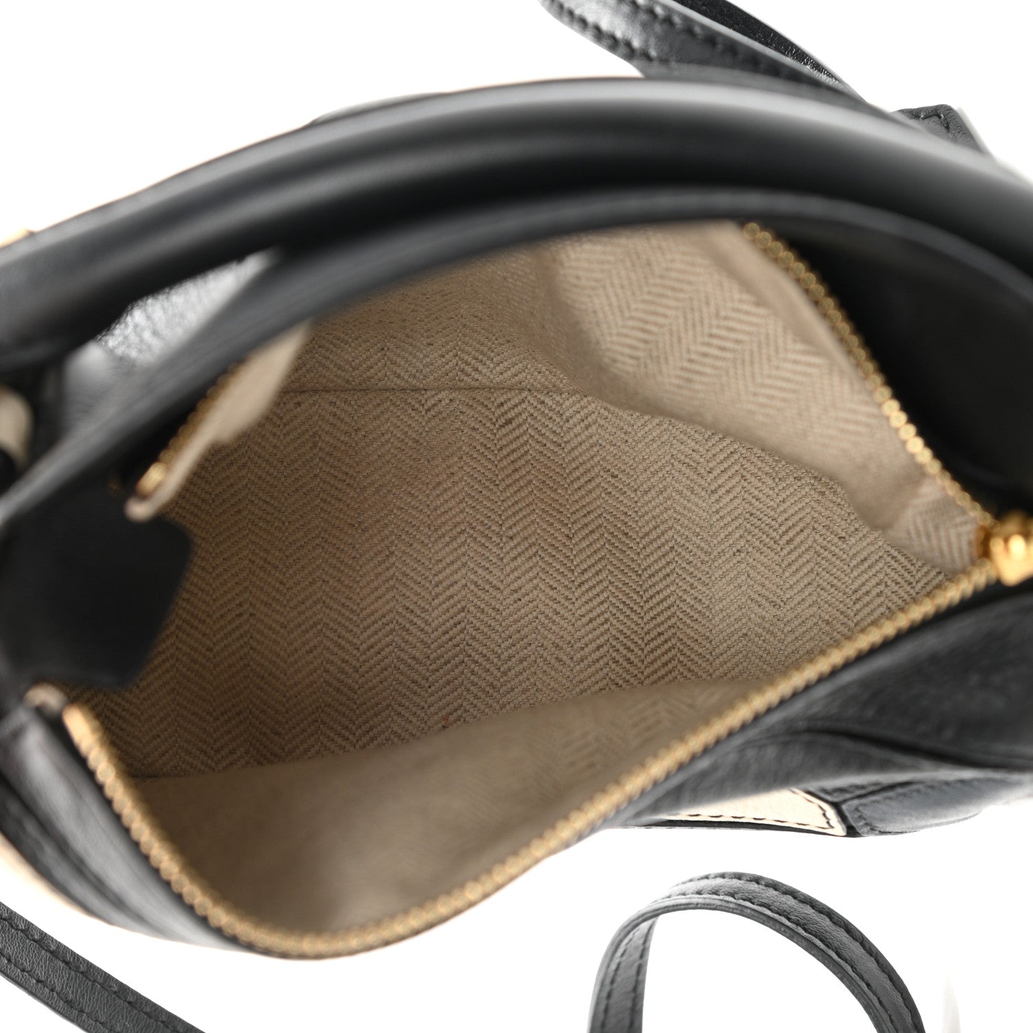 Loewe Calfskin Mini Puzzle Bag Black Cream 5 of 11