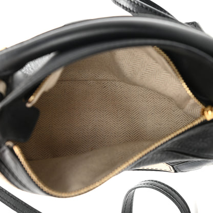 Loewe Calfskin Mini Puzzle Bag Black Cream 5 of 11