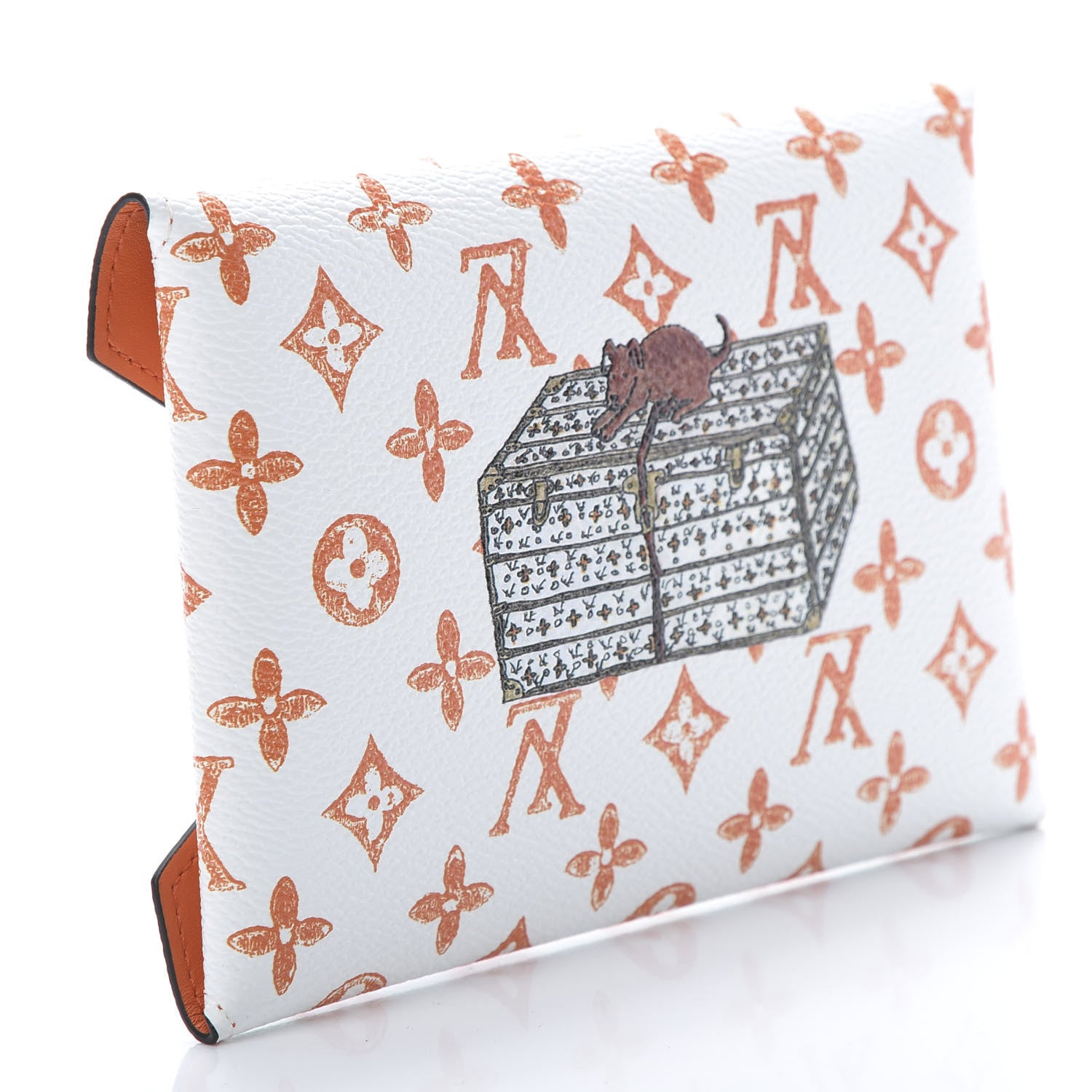 Louis Vuitton Catogram Medium Kirigami Pochette White 3 of 7