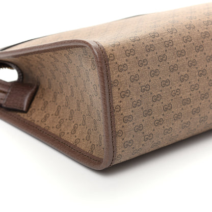 Gucci Mini Vintage GG Supreme Monogram Zip Pouch Beige New Acero 6 of 9