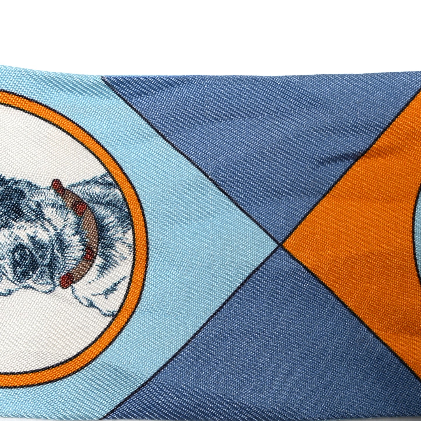 Silk Colliers Et Chiens Twilly Ciel Orange Gris Bleuete