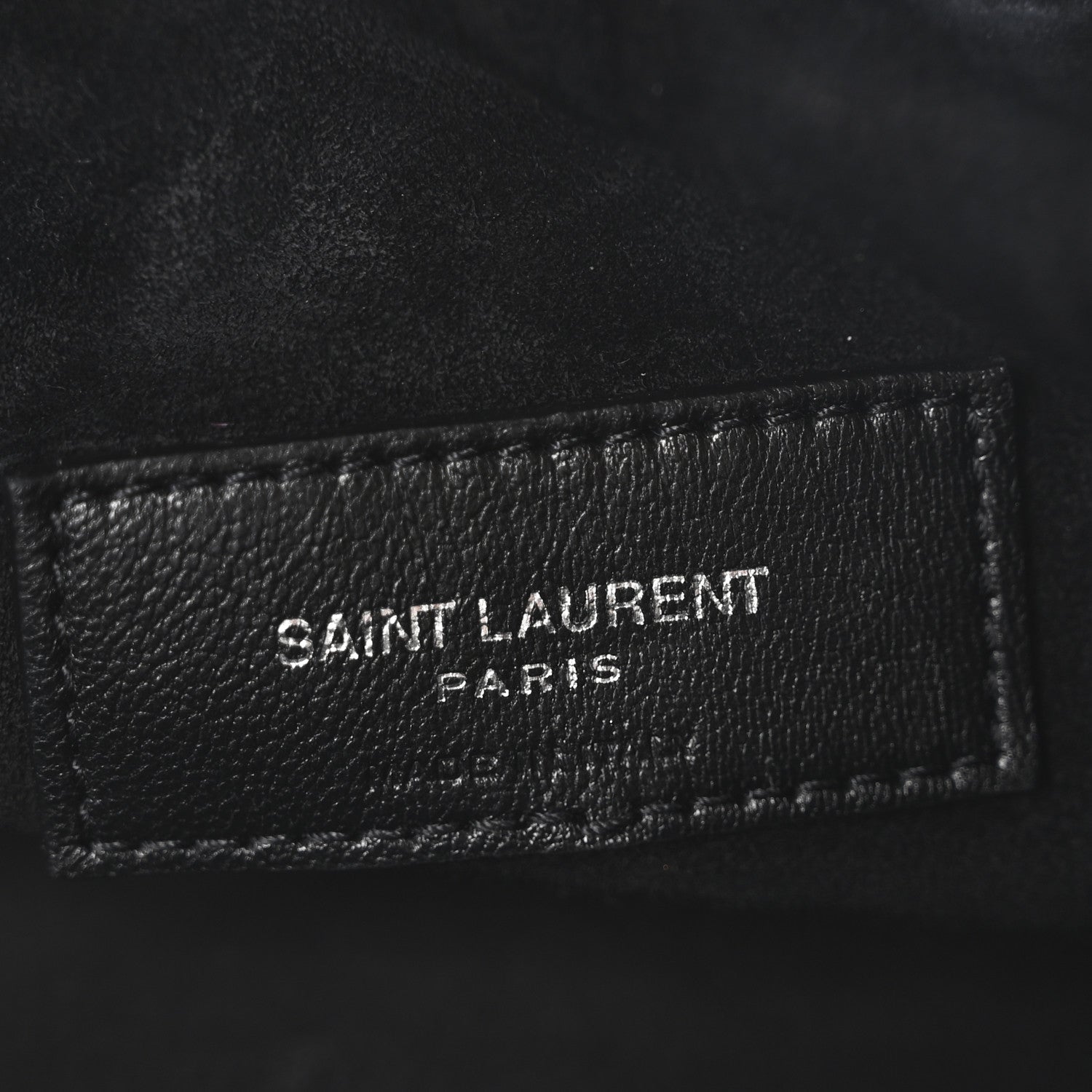 Saint Laurent Calfskin Pac Ruched Hobo Black 6 of 10
