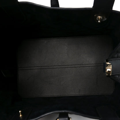 Christian Dior Calfskin Macrocannage Small Toujours Black 6 of 11