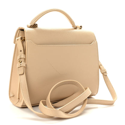 Saint Laurent Grain de Poudre Mini Classic Monogram Cassandra Top Handle Avoiro 3 of 8