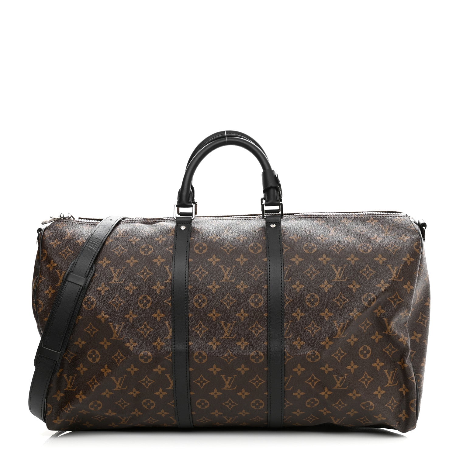 Louis Vuitton Monogram Macassar Keepall Bandouliere 55 1 of 10