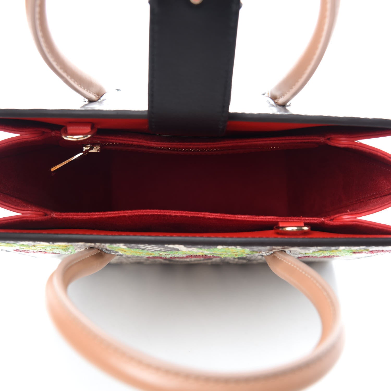 Christian Louboutin Watersnake Specchio Small Cherry Paloma Roccia Silver 5 of 9