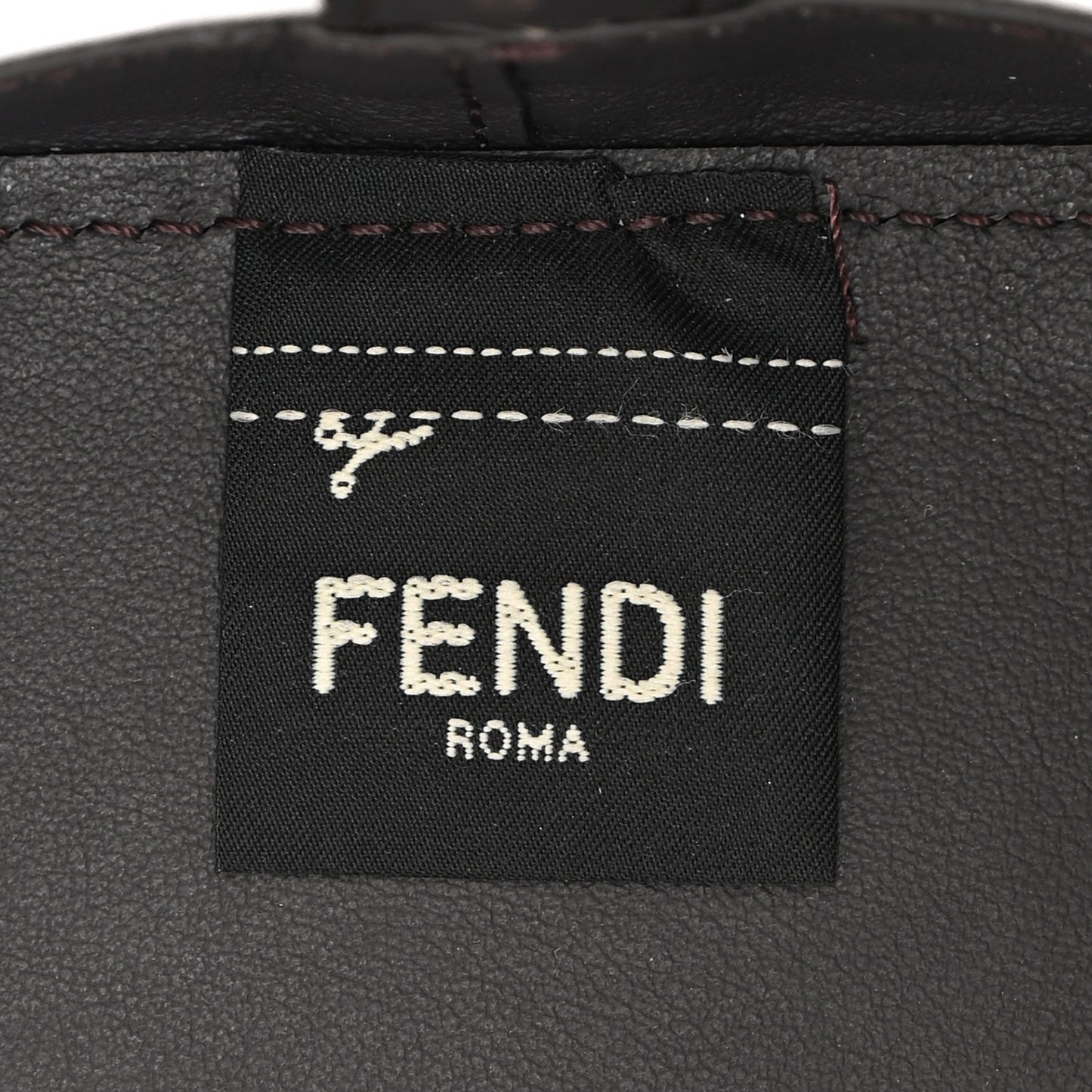 Mesh Vitello Grace F is Fendi FF 1974 Mini Mon Tresor Bucket Bag Azzurro Black Ebano