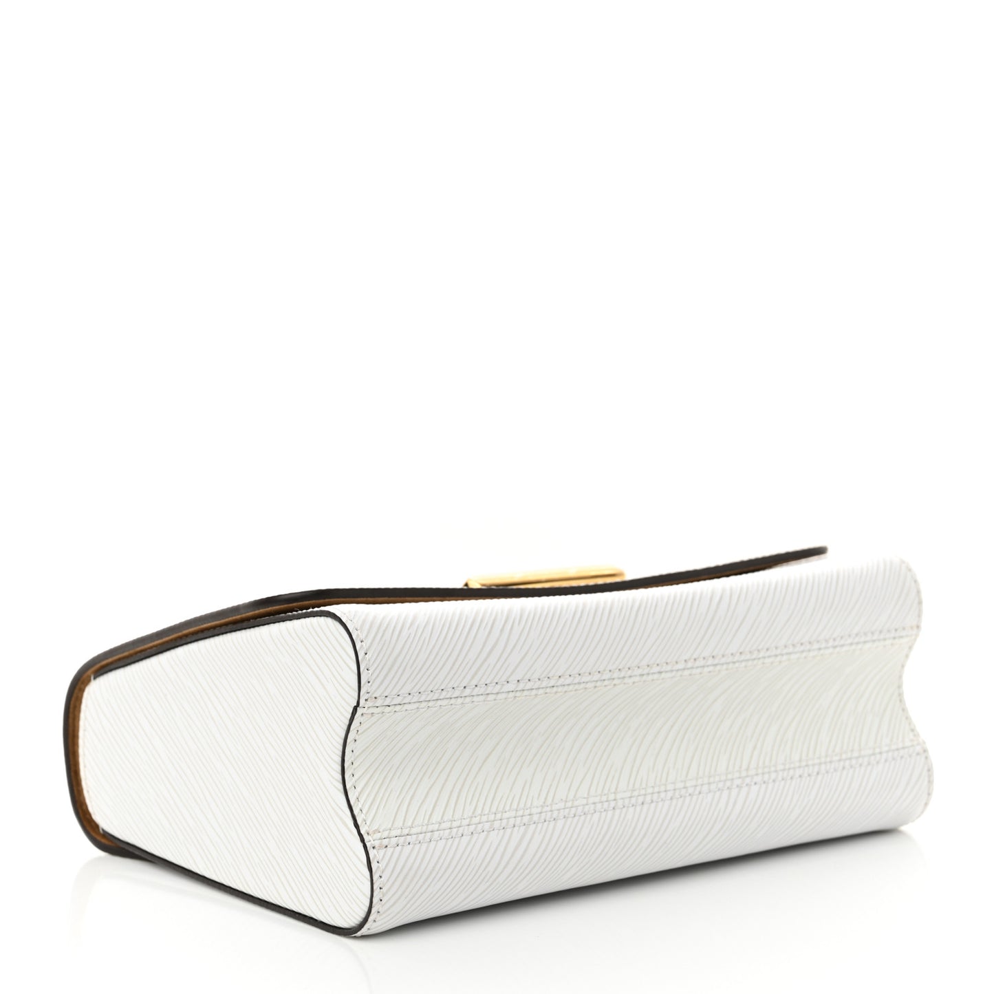 Epi Twist Shoulder Bag MM White