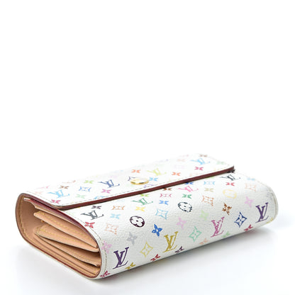 Louis Vuitton Monogram Multicolor Alexandra Wallet White 3 of 12