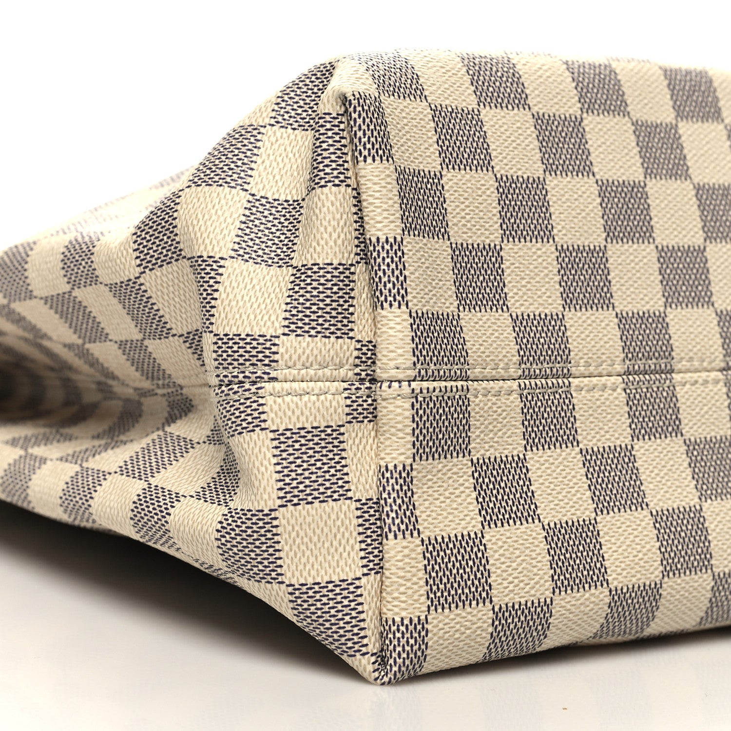 Louis Vuitton Damier Azur Graceful MM Rose Ballerine 9 of 11