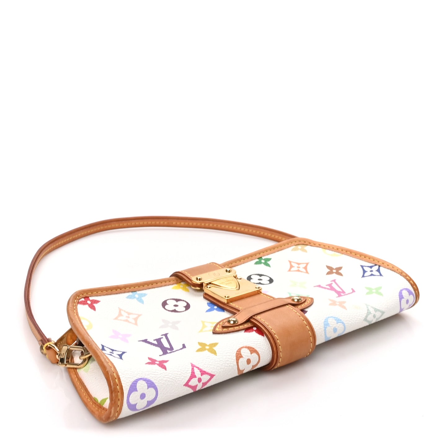 Monogram Multicolor Shirley White