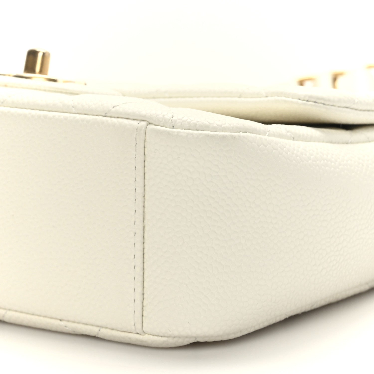Chanel Caviar Quilted Chain Soul Flap White 6 of 9