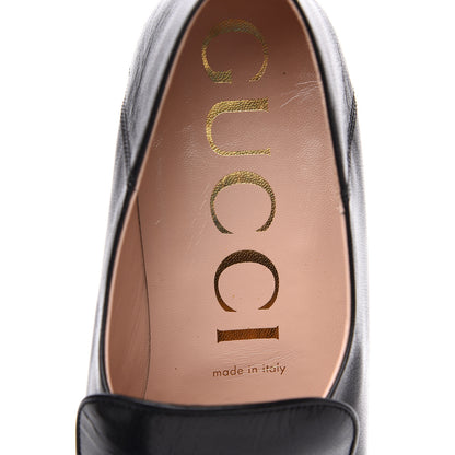 Gucci Goatskin Crystal Womens Horsebit Loafers 41 Black 6 of 10