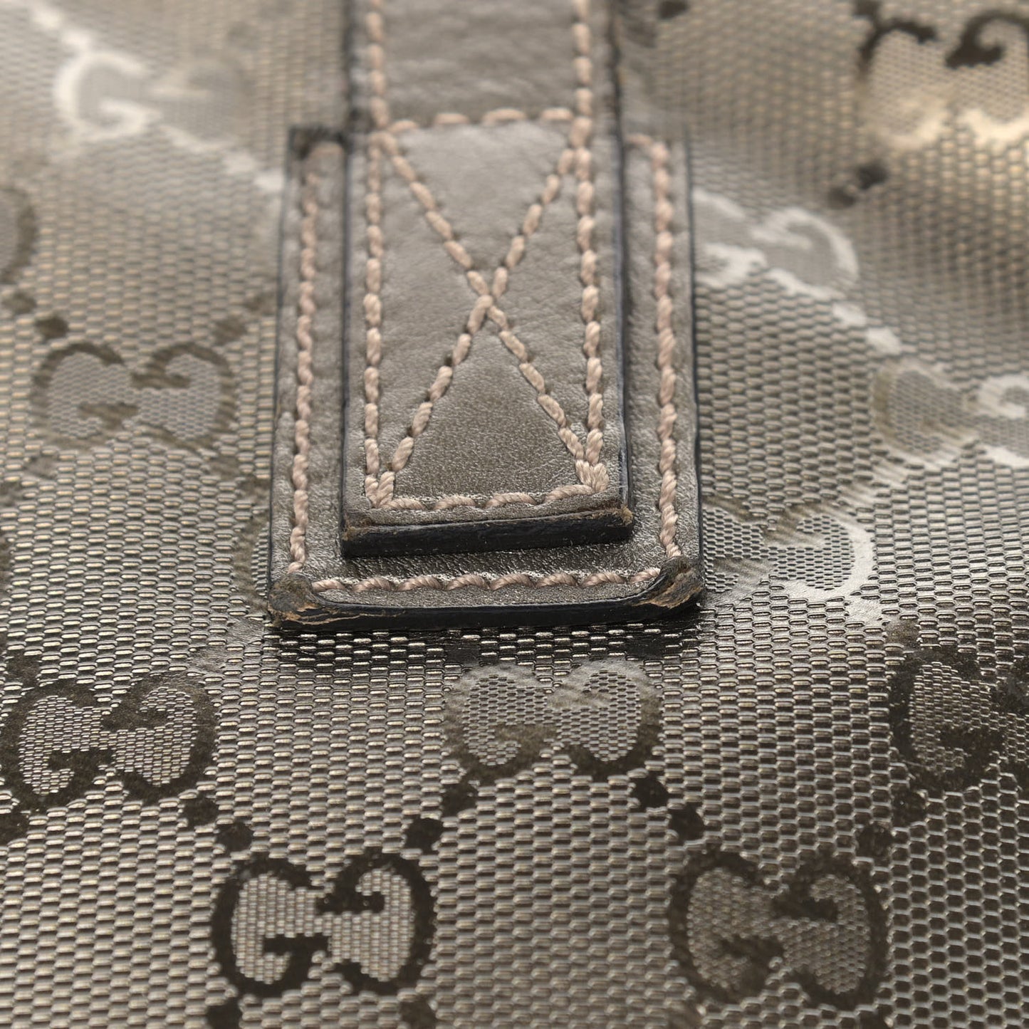 Imprime Monogram Small Joy Tote Pewter