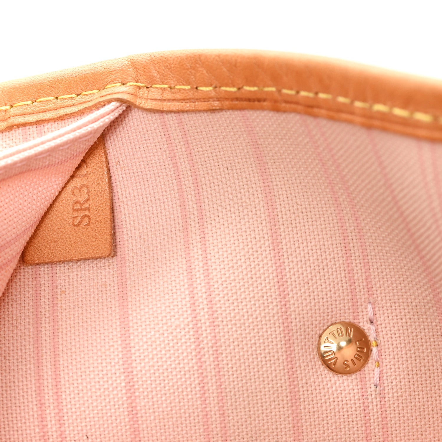 Louis Vuitton Damier Azur Neo Neverfull MM Rose Ballerine 8 of 13