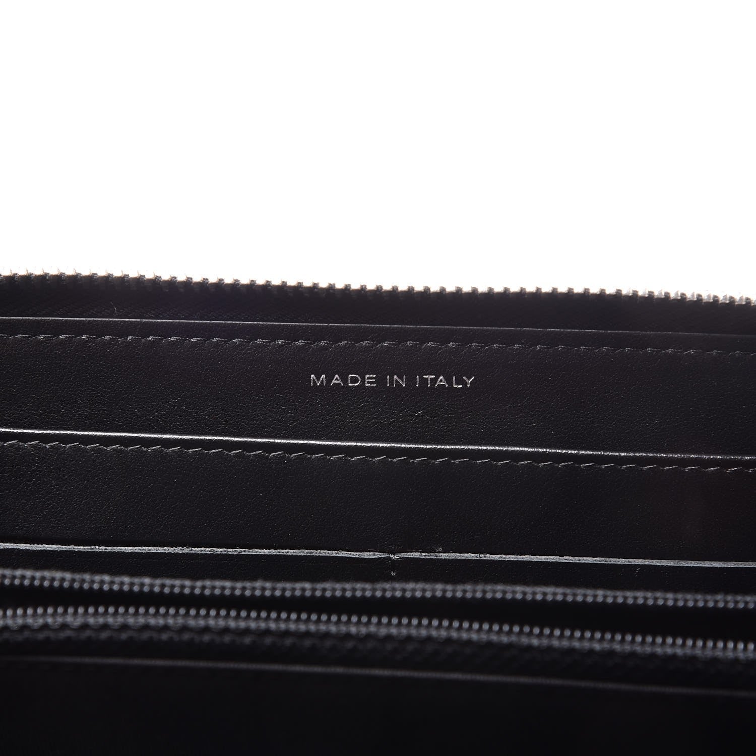 Chanel Lambskin Camellia Embossed Large Zip Around Gusset Wallet Black 7 of 14