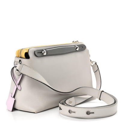Fendi Vitello Dolce 4 Color Medium By The Way Boston Bag Ghiaia Anemone Multicolor 3 of 11