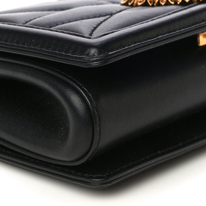 Dolce & Gabbana Calfskin Mini Devotion Crossbody Bag Black 8 of 17