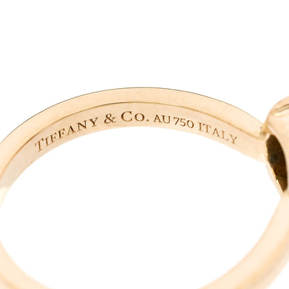 Tiffany 18K Yellow Gold Diamond 7mm Paloma Picasso Sugar Stacks Ring 52 6 4 of 6
