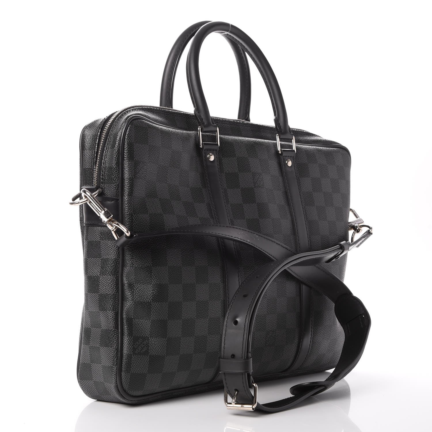 Louis Vuitton Damier Graphite Porte Documents Voyage PM 3 of 9