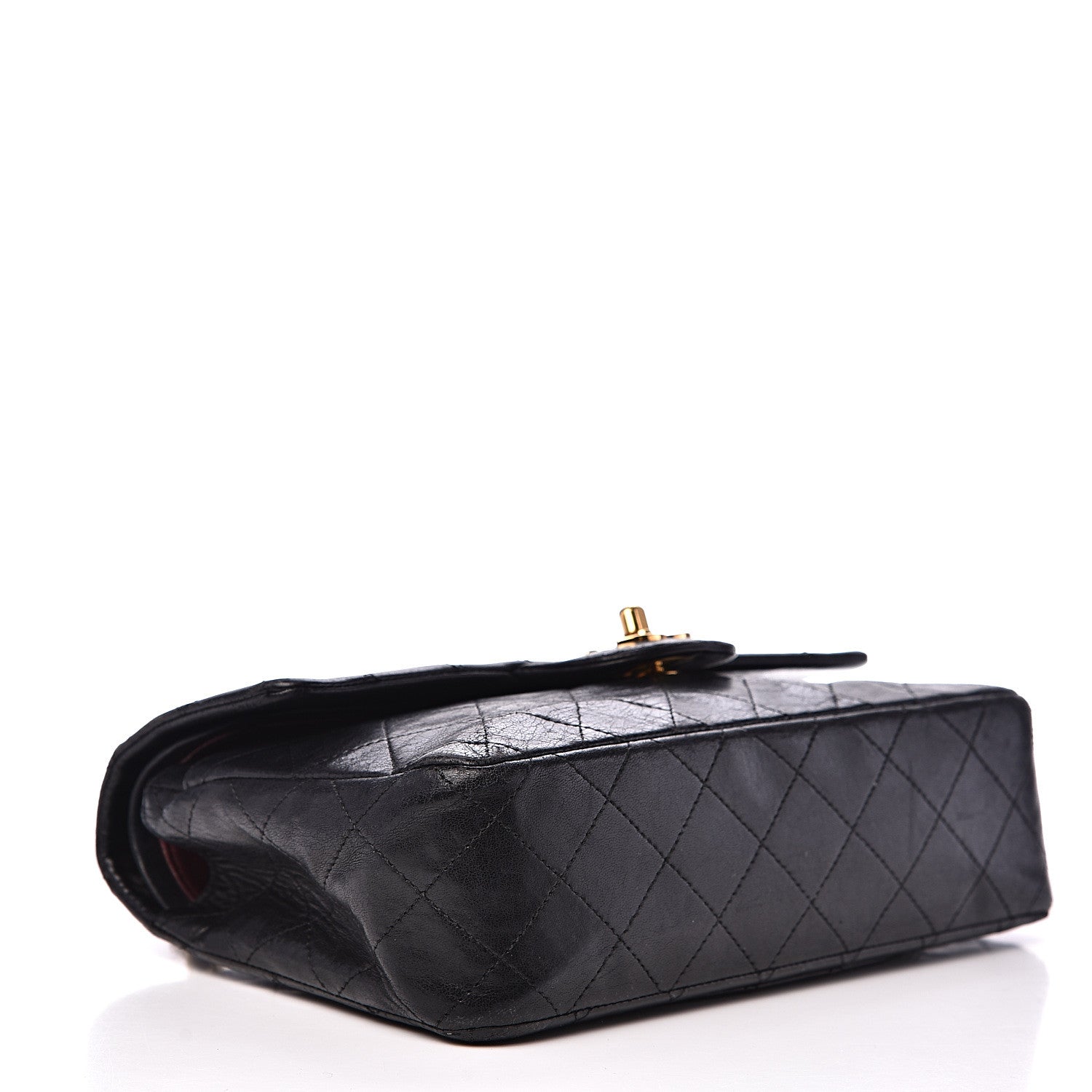 Chanel Lambskin Quilted Small Double Flap Black 3 of 24